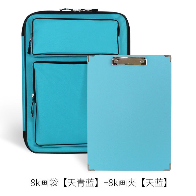 Children's Sketch Multifunctional Drawing Bag 8k Sketch Drawing Board Bag + Drawing Board Waterproof Shoulder Art Art Bag: R
