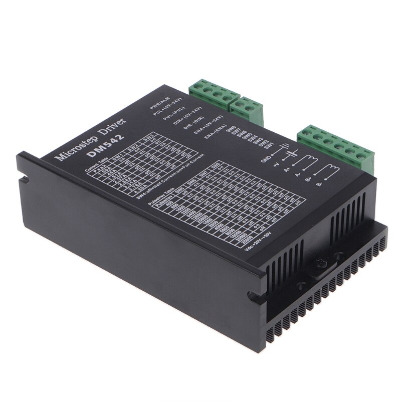 DM542 DC 24-60V Stepper Motor Driver For 57 86 Series 2-phase Digital Microstep Driver