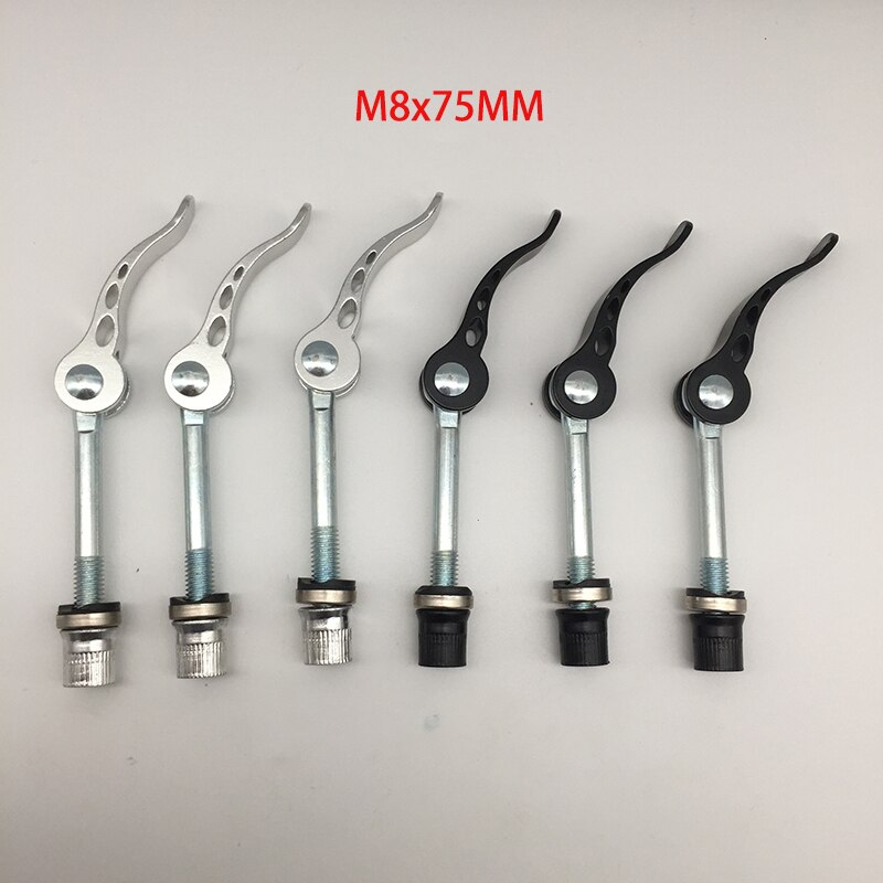 MAXFORD Bicycle Quick Release M8x75mm Bike Seat Post Clamp Bolt Bike Alloy Quick Release Seatpost M8 Screw Bolt Cycling Parts
