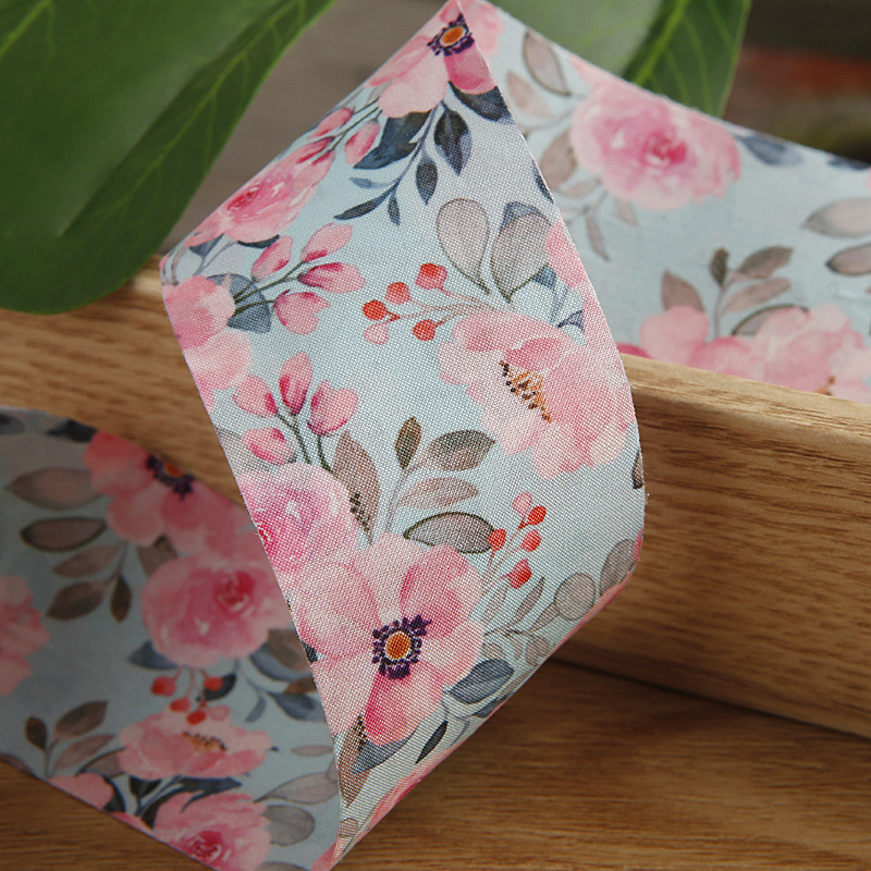 5 Yards 38MM Wave Edge Flowers Pink Ribbons Hair Bows DIY Crafts Handmade Accessories YM2023062703: Antique Zinc