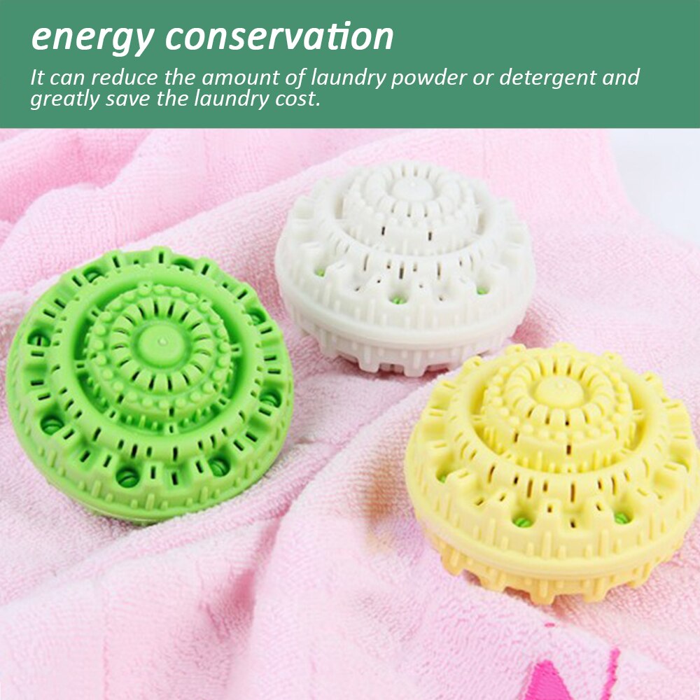 Bolas de lavandería para lavadora, bolas de lavado mágico, Herramientas de limpieza de suciedad reutilizables, accesorios de tapa de lavandería para baño ecológico