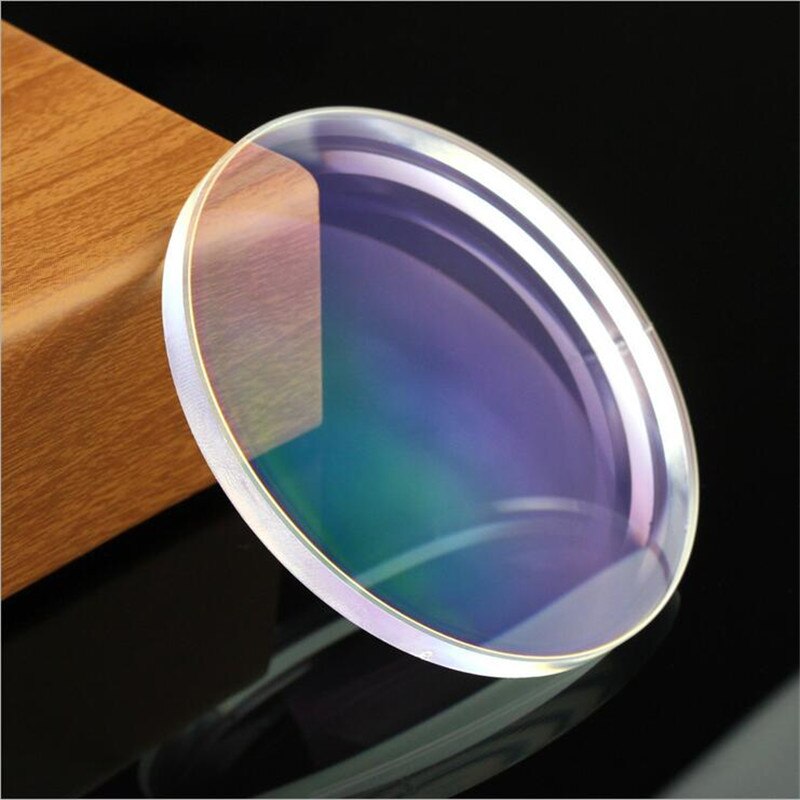 2PCS Single Vision Photochromic Transition Aspheric Prescription Lenses CR-39 Myopia Presbyopia Hard UV Protection Glasses