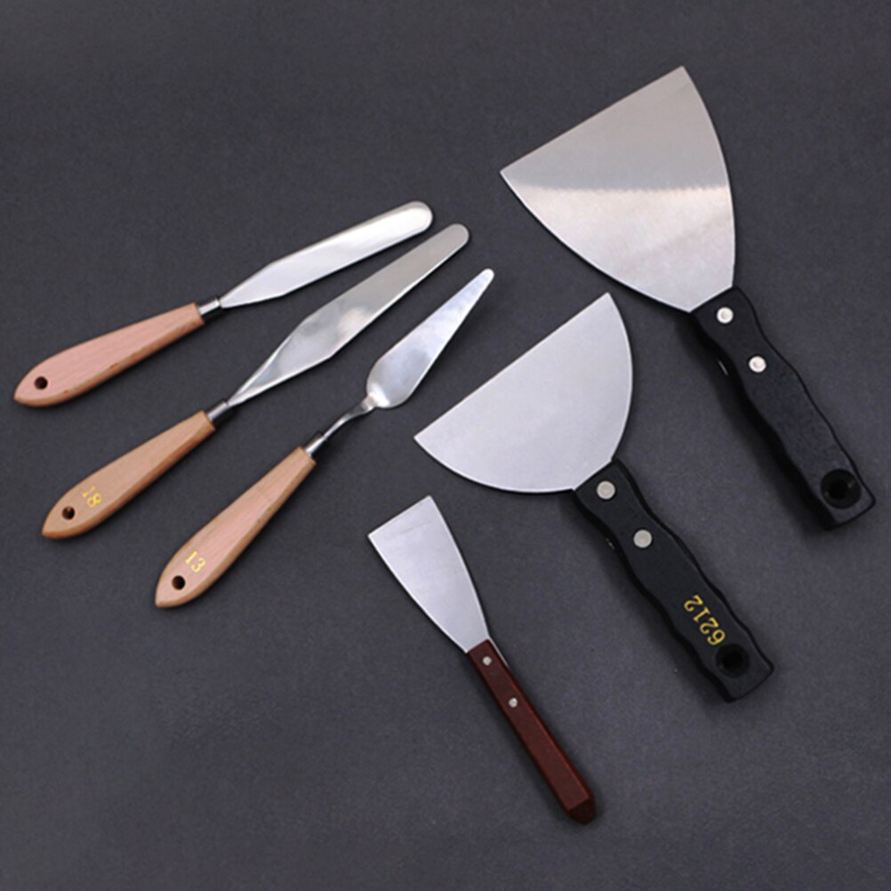 1pc Painting Scraper Painting Art Spatula Art Painting Tool Oil Painting Supply