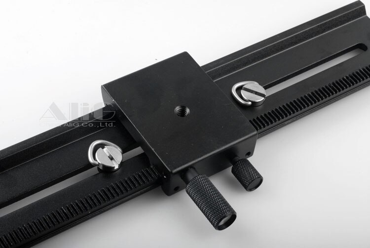 Tripod Head LP-02 Metal Macro Focus Rail Slider Plate For DV Mini Camcorder D610 D800 D800E D4 D7000 D7100 DSLR Camera