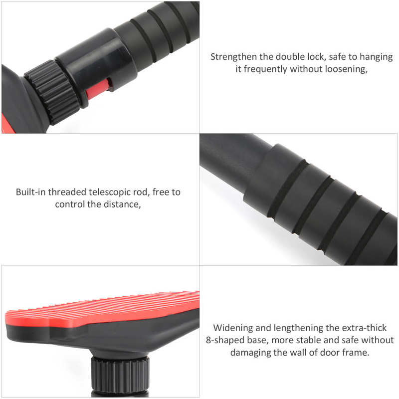 Horizontal Bar Stretchable Horizontal Bar Adult Pull-up Horizontal Bar Training Bars Children Stretching Equipment 60-100CM