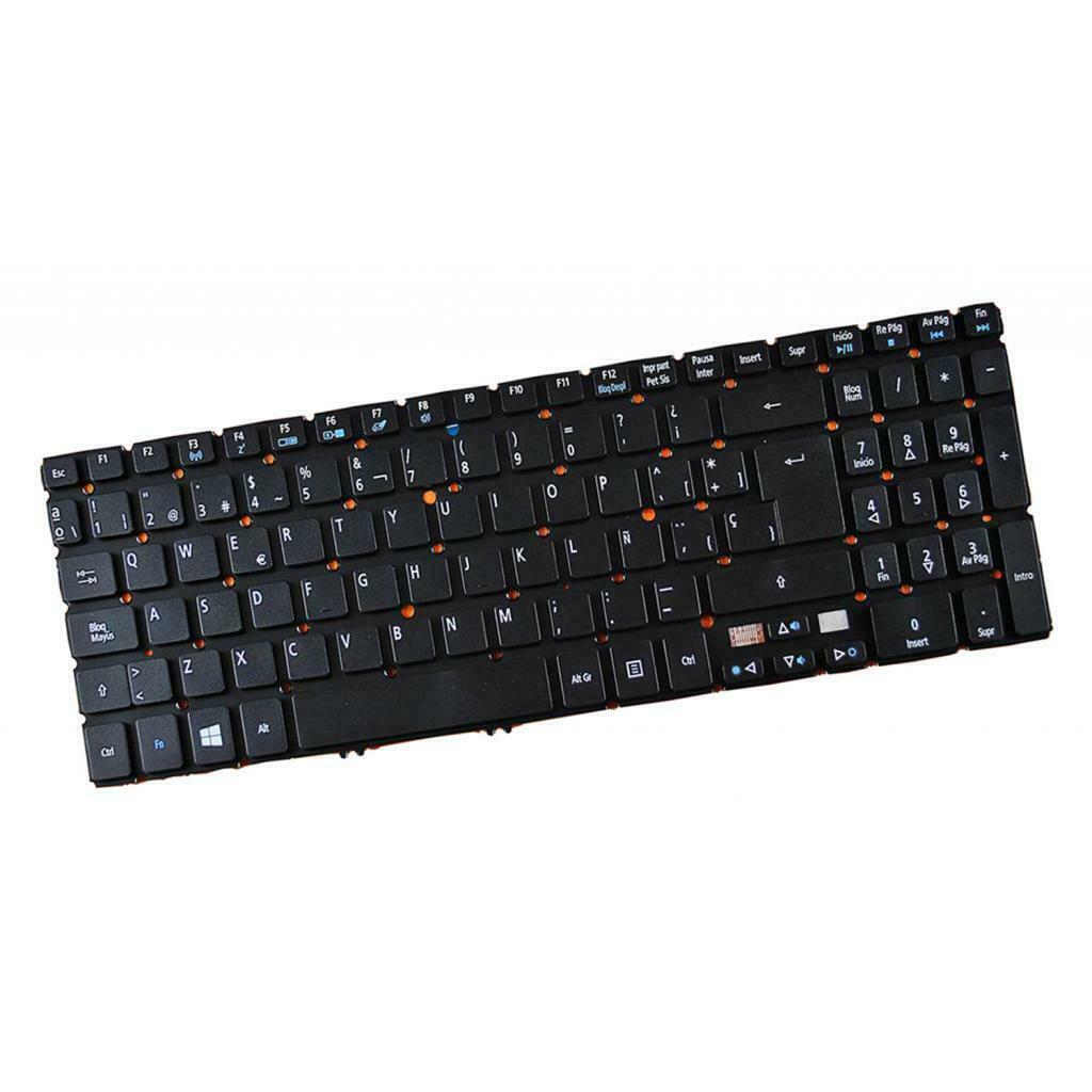 Teclado en español para portátil ACER Aspire V5, V5-531 SP, V5-531G, V5-551, V5-551G, V5-571, V5-571G, V5-571P, V5-531P