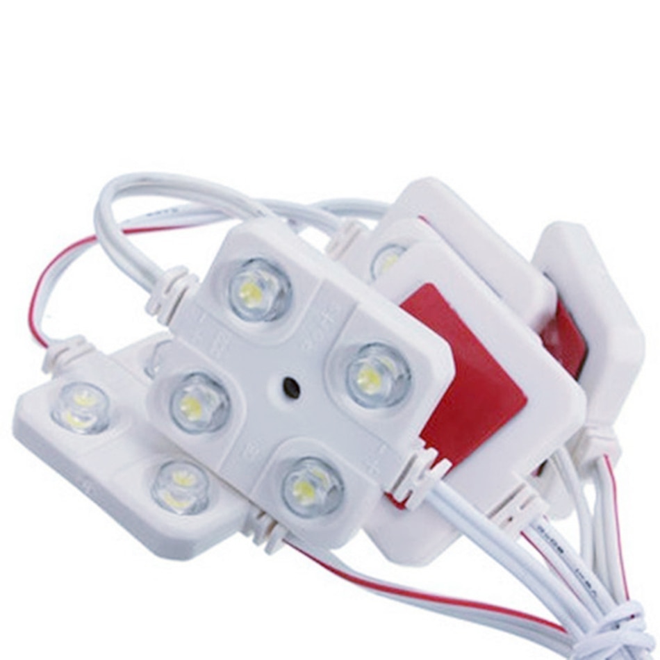 10x4 LEDs 12V Car Roof Light Kit Van Interior Ceiling Lighting Waterproof Inside Bright White Lamp For RV Boat Trailer Lorries