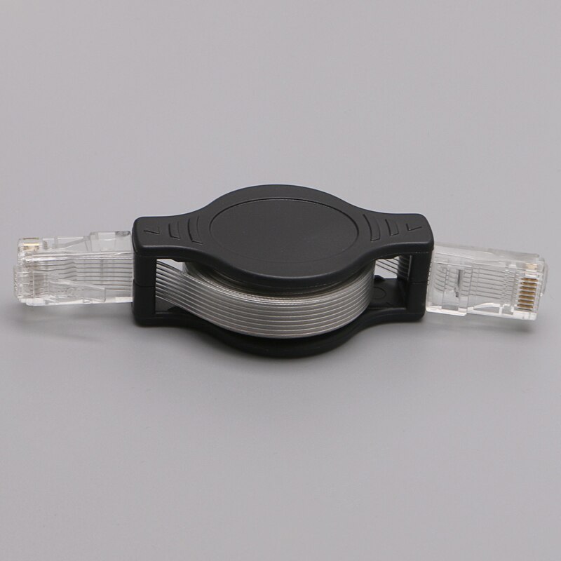 1.5M 5FT Retractable RJ45 LAN Cable Cord Ethernet Internet Network For Computer
