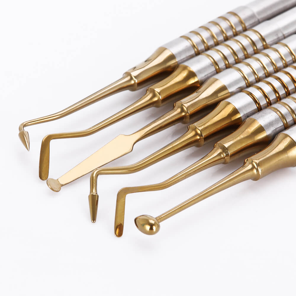 6Pcs Dental Resin Filling Tools Composite Filling Spatula Stainless Steel Dentistry Repair Instrument Dentist Material
