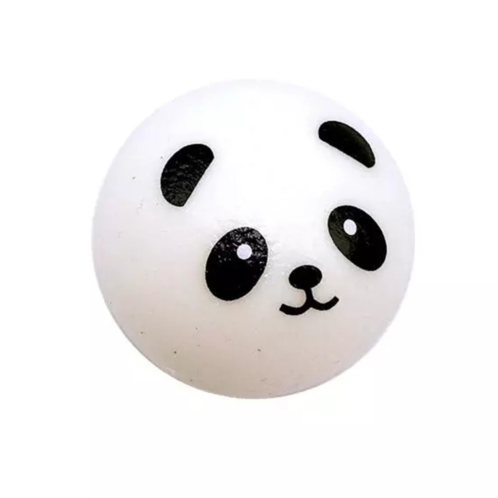 Boule anti-Stress pour enfants, 4CM/7CM, Panda chignon, boule à montée lente, jouets anti-Stress, porte-clés, jouets pour enfants C44