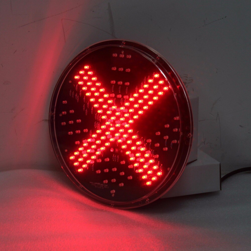 Module de feux de circulation | module haute luminosité 300mm, croix rouge verte flèche en