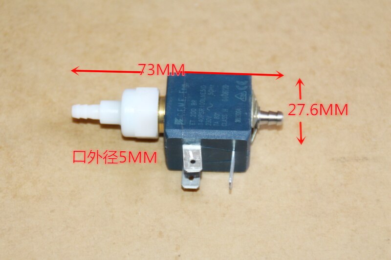 CEME italienne mini valve à eau | E2 230V mini vanne à eau pour machine à café, vanne à électrovanne