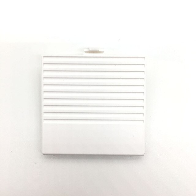 Voor GB DMG GBO Batterij Cover Vervanging voor GameBoy Klassieke Shell Achterdeur 6 Kleuren: WHITE