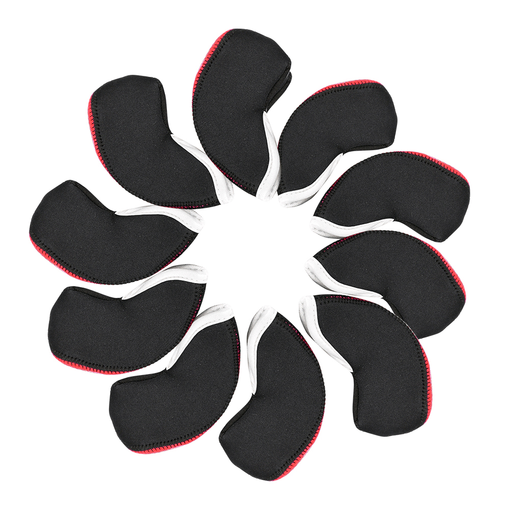 Golf Club Covers Set Voor Strijkijzers Neopreen Ijzeren Hoofdbedekking Club Beschermer 10 Stuks Met Bovenvenster Voor Mannen Vrouwen