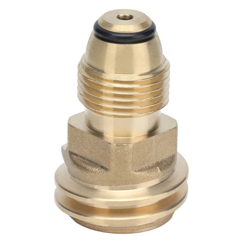 Gas Cylinder Adapter Propane Tank Conversion Connector Good Sealing Performance Corrosion Resistant Easy Install for Camping