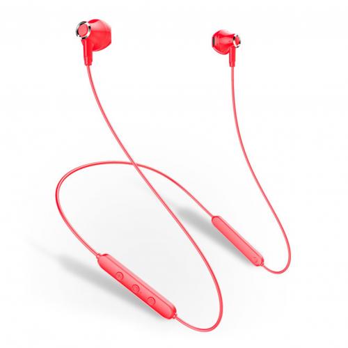 B12/14/15 Draadloze Bluetooth 5.0 Sport Headset Hals Semi-In-Ear Oordopjes Licht Nekband Met Actieve noise Cancelling Microfoon: B15 Red