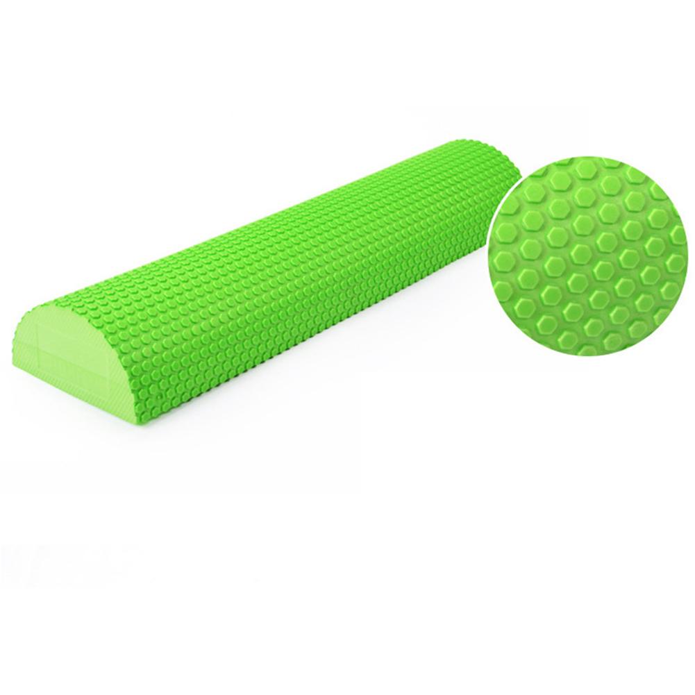 Tige de Massage Semi-circulaire en mousse EVA, équipement de Fitness, Yoga, Pilates, avec Point flottant, antidérapant, doux et relaxant, 30/45CM