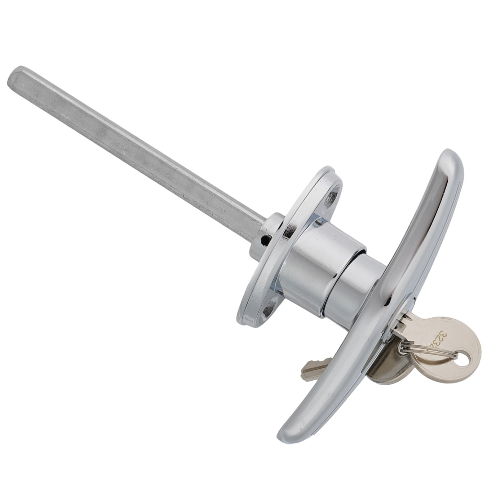 Serrure à poignée en forme de T, serrure de porte de Garage, antivol en alliage de Zinc pour caravane, Garage, hangar, camping-car, armoire, quincaillerie de meubles