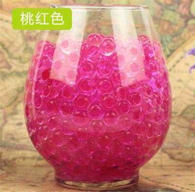 Bolas de gelatina mágicas para cultivo de barro, cuentas de agua de hidrogel en forma de perla para decoración del hogar y boda, 1000 unids/lote: 8