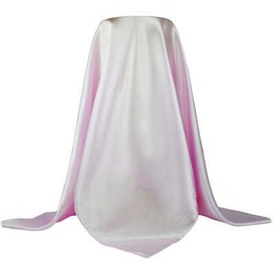 Foulard carré en Satin pour femmes, voile de luxe en Satin, grande taille, foulard de tête musulman, 90x90cm, tendance automne-hiver: 900808
