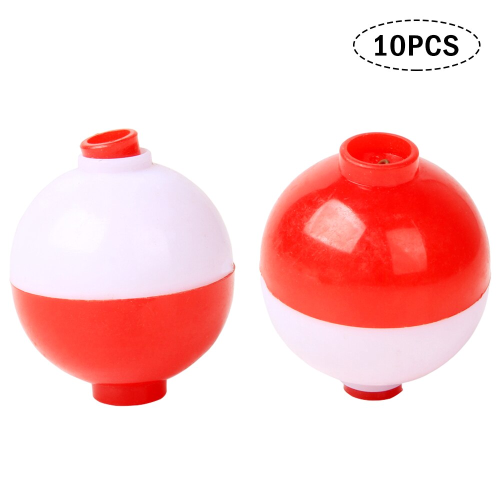 Fishing Float Fish Accessories 10 Packs Plastic Push Button Fishing Floats Fish Fishing Tackle Accessories