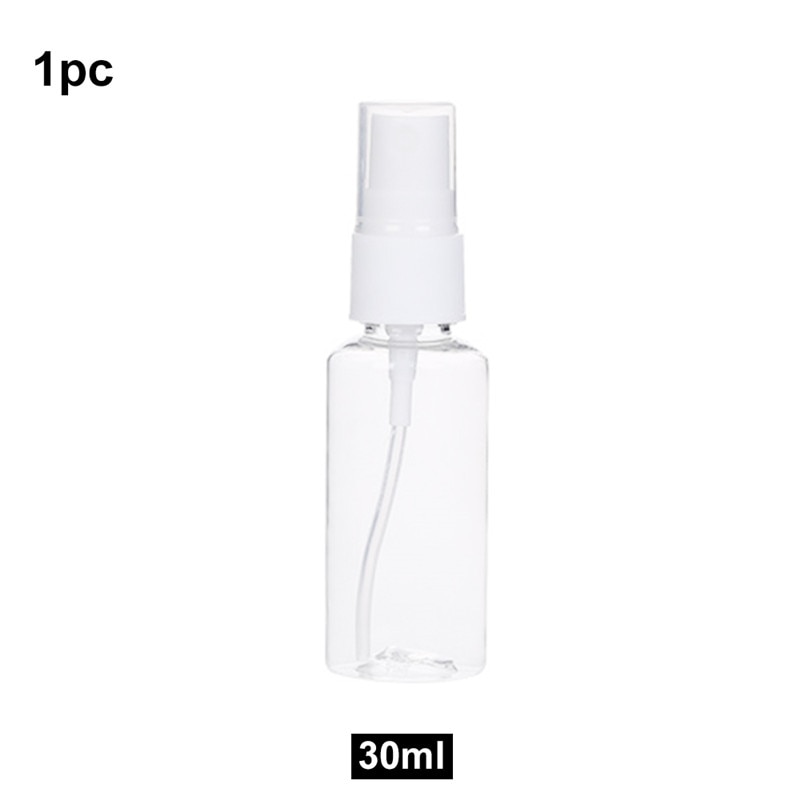 1Pcs Transparant Lege Spray Flessen 30Ml/50Ml/100Ml Plastic Mini Kleine Spray Fles Giftige gratis En