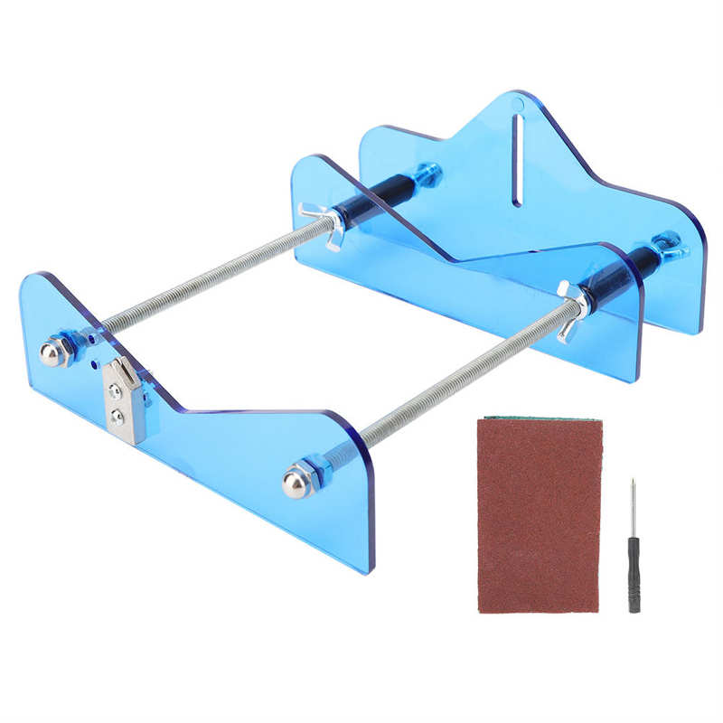 Schneiden von Glas Wein Flasche Cutter Bahre Glas DIY Schneiden Handwerk Zubehör Bausatz Maschine Werkzeug: Blau