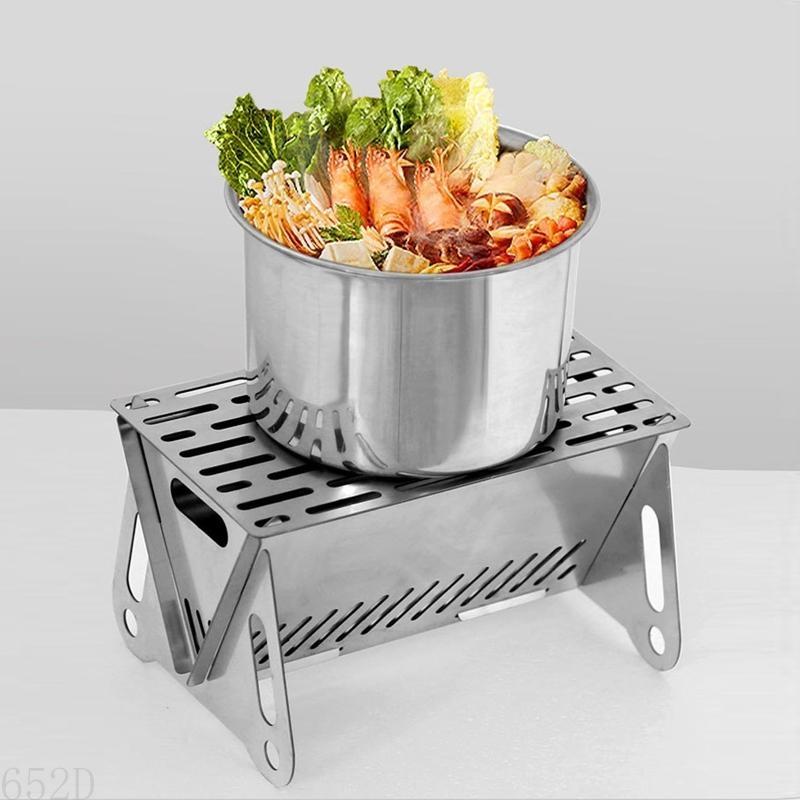 Ap29 kullgrill grill grill grill rustfritt stål sammenleggbar grill campinggrill grill komfyr for matlaging reise