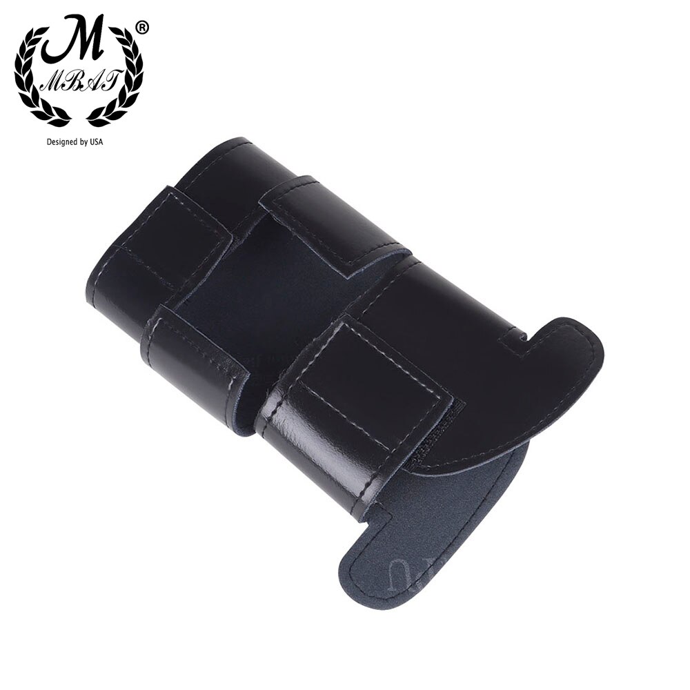 M MBAT – étui en cuir PU noir pour trompette, housse de protection, souple et Durable, accessoires pour Instruments de musique