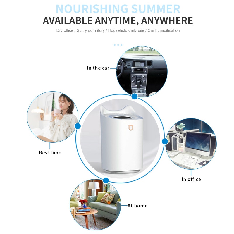 Luftbefeuchter 3000ml Hause ultraschall Aromatherapie Öl Diffusor Farbe LED-leuchten Starken Kühlen Nebel Hersteller für Büro