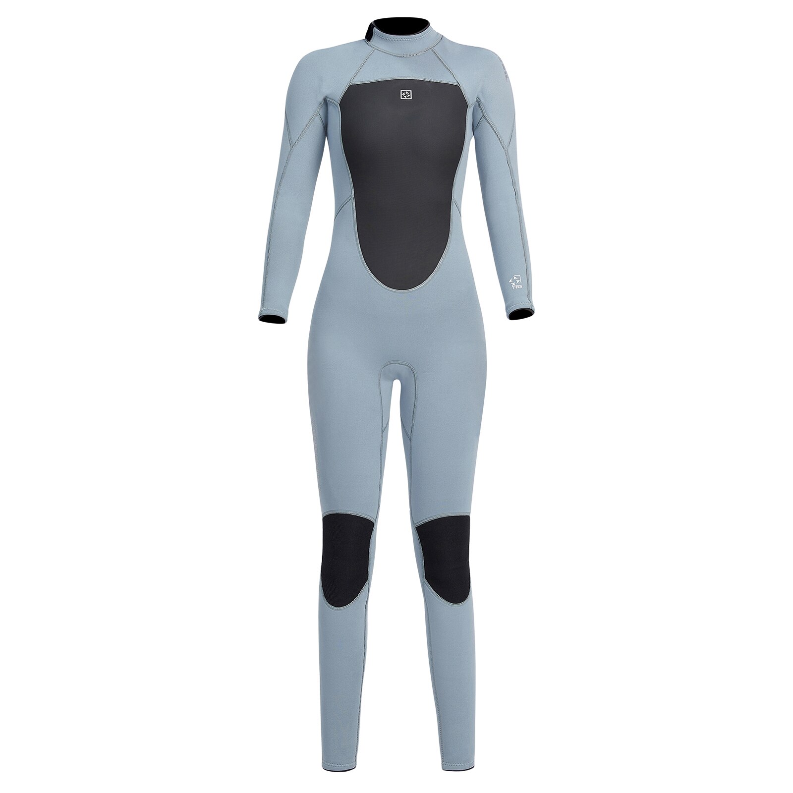 Prämie 3MM Neopren Neoprenanzug Frauen Einteiliges Anzüge warm Halten Surfen Tauchen Tauchen Anzug Angeln Speerfischen Kitesurf Frauen neoprenanzug: grau 01 Pro Frauen / S