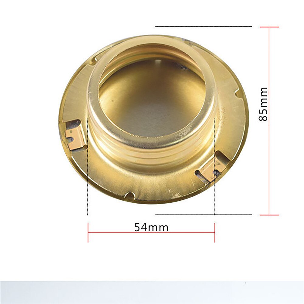 10 pièces couvercle de tête de gicleur d'incendie couvercle décoratif plaque panneau coque boîtier caché pièces de rechange