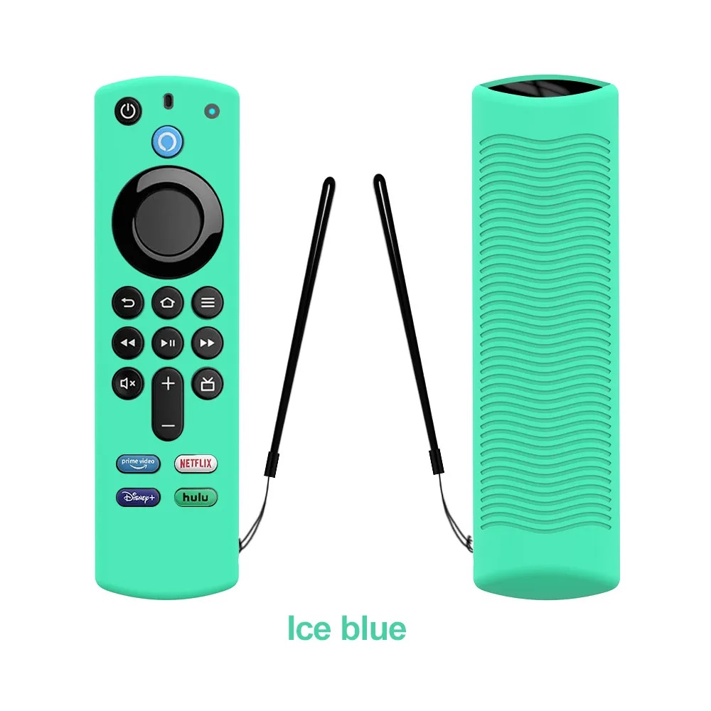 WESOPRO Silicone Case Protective Cover For Fire TV Stick 4K MAX/ 3rd Gen /4K Remote Control Anti Dustproof Case Shell: SKY BLUE