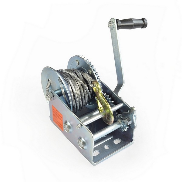 Manual winch 1800 LB winch of wire rope