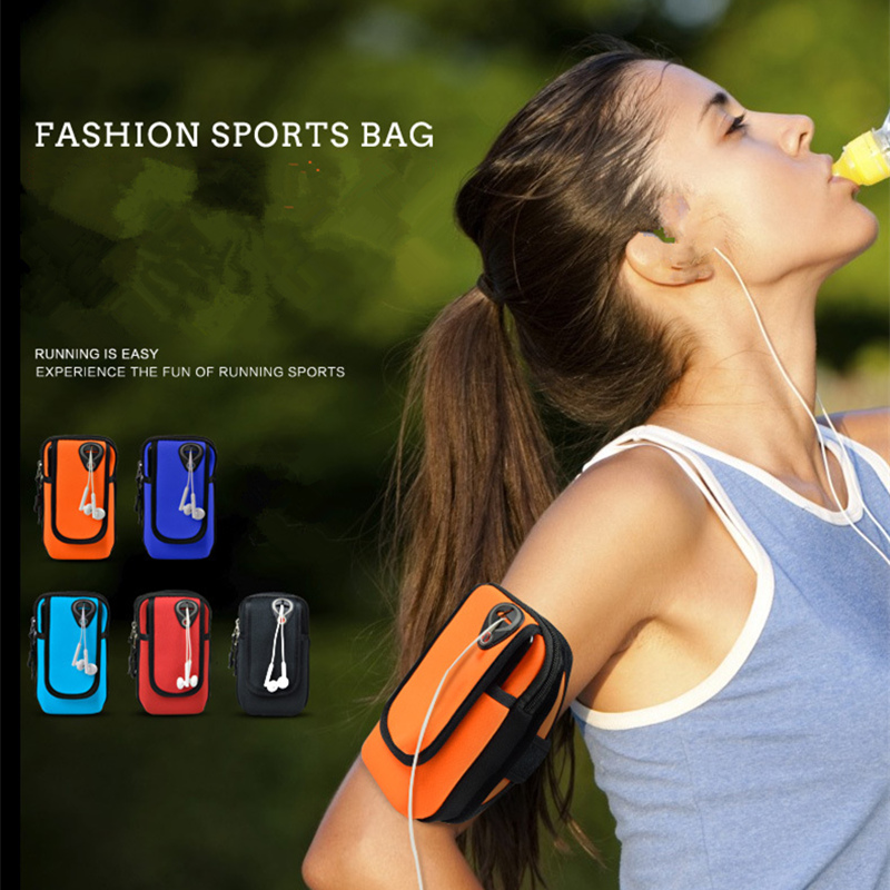 Sports Running Armband Bag Case Cover Running armband Universal Arm Band Pouch mobile phone Holder Outdoor Sport Phone Arm pouch