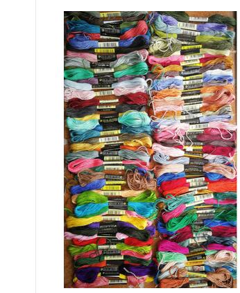 50/100/150/200/250/300/447pcs Different dmc Colors No Repeated Colors Embroidery Floss Cross Stitch Floss Yarn Thread