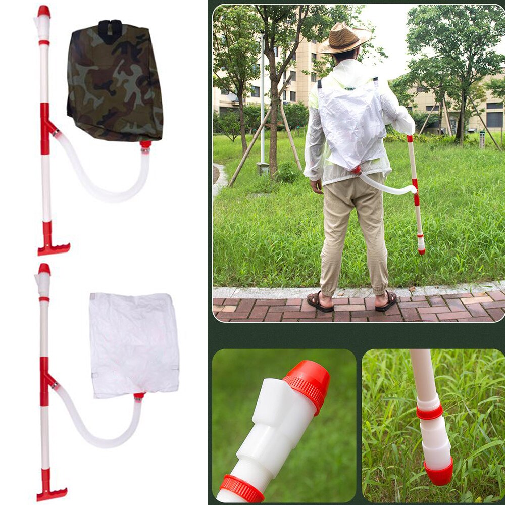 Camouflage backpack Fertilizer spreader Woven bag Save time For fertilizing corn