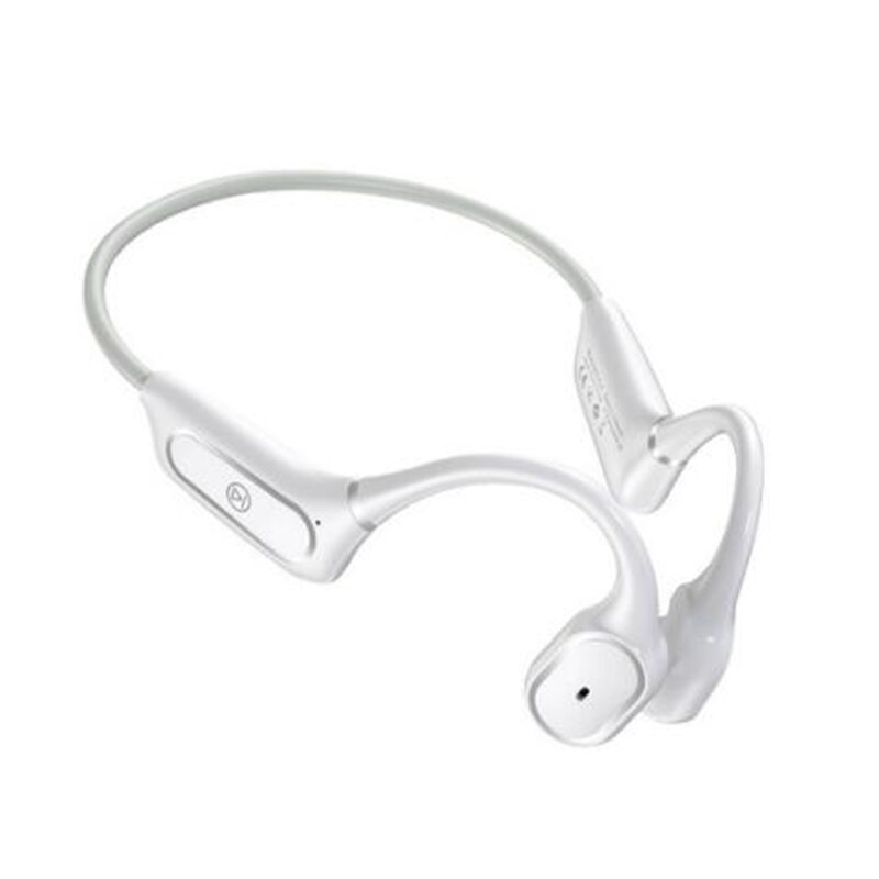 H11 Draadloze Bluetooth Beengeleiding Oortelefoon Stereo Surround Sound Oordopjes Sport Waterdichte Handsfree Headset Met Microfoon: White