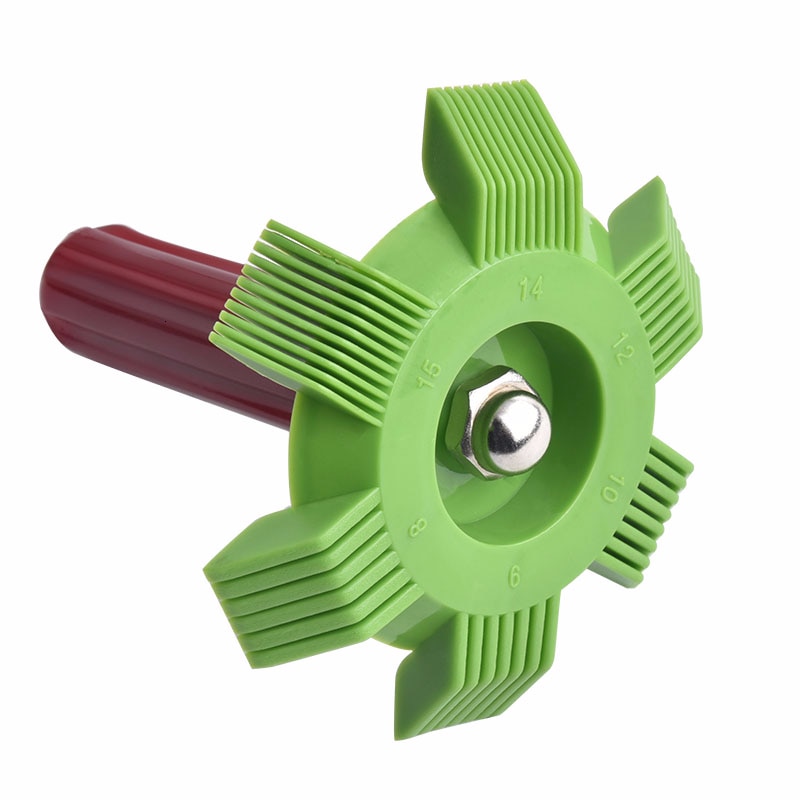 Car A/C Radiator Condenser Evaporator Fin Coil Comb Air Conditioner Coil Straightener Cleaning Tool Auto Cooling System