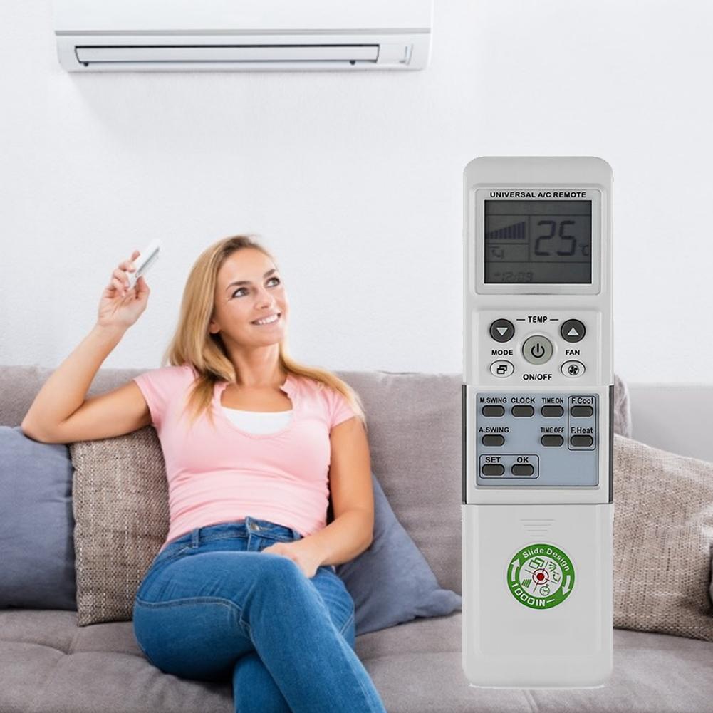Aire acondicionado K-1038E, Control remoto Universal, bajo consumo de energía, función de encendido/apagado, fácil de configurar