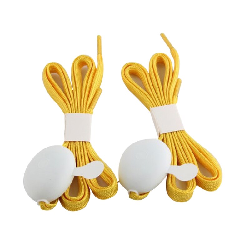 Cordones de nailon con luz LED para zapatos, cordones de zapatos con luces intermitentes, 3 modos, 8 colores, para , Hip-hop: Yellow