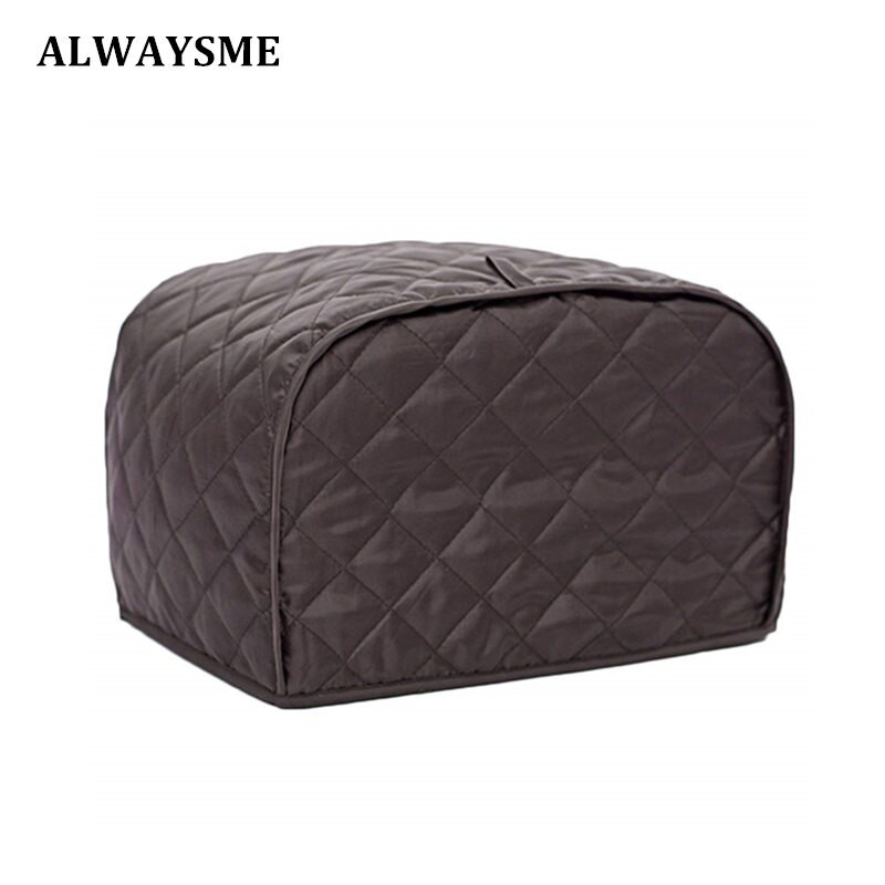 ALWAYSME Kitchen Mixer Cover Mixer Cover///Pot Electric Pressure Cooker Cover//Two Slice Toaster//Refrigerator Door Handle Cover: Coffee For Two Slice