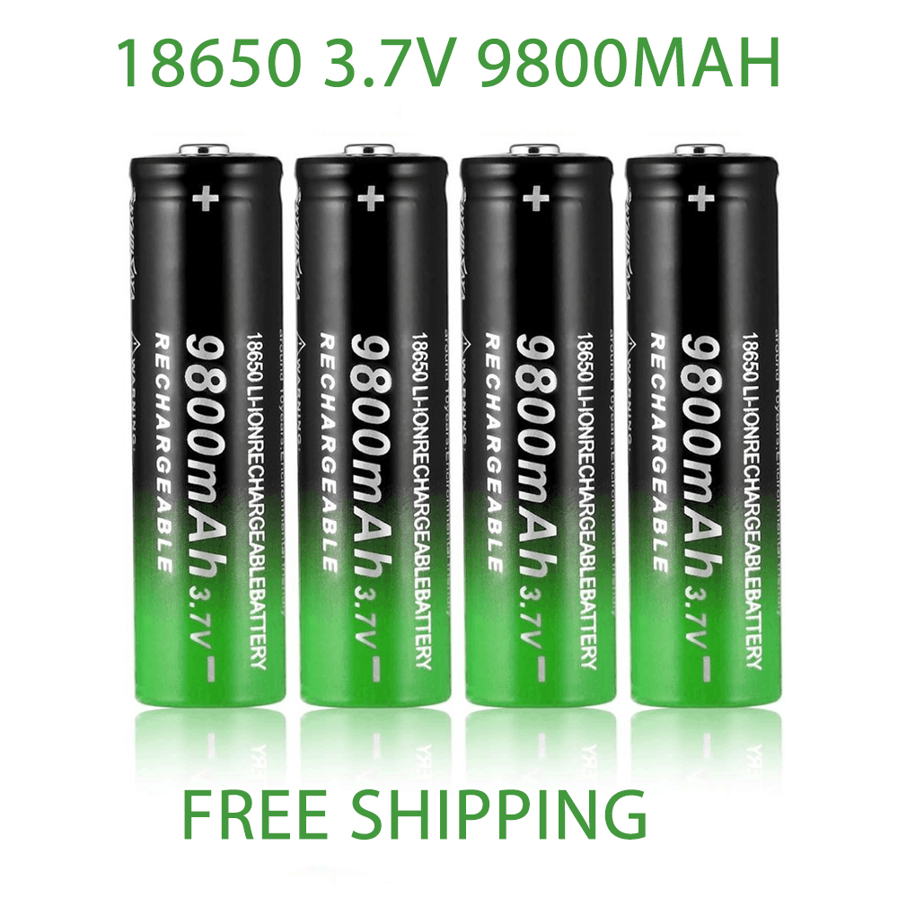 18650 Battery 19800mAh 3.7V 18650 Li-ion batteries Rechargeable Battery For Flashlight Torch