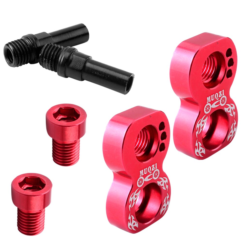 Bike V Brake Extend Converter 20in-451 Aluminum Frame V Brake Adapter Extension: Red