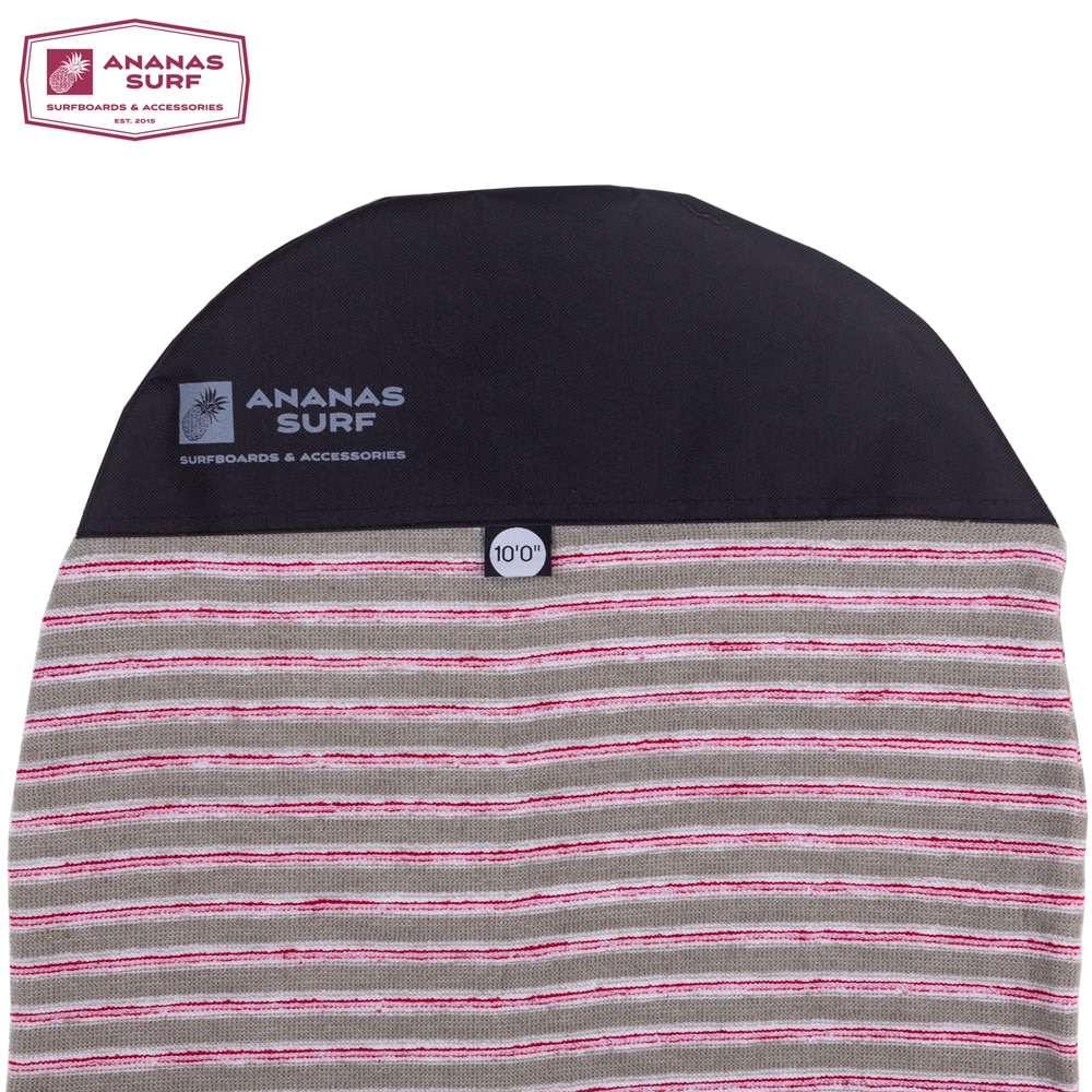 Ananas-chaussette de planche de Surf, 10'0 pouces, 300 cm, 10ft. Sac de couverture souple pour le nez rond, longboard, pour surf, tissu en tricot éponge extensible