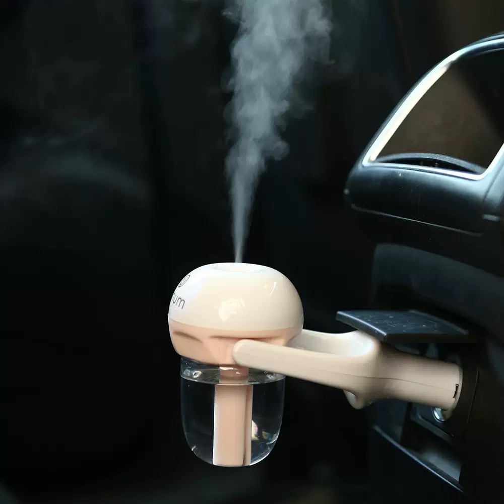 Mini Car Air Humidifier Steam Air Purifier Aroma Diffuser Essential Oil Aromatherapy Diffuser Auto Mist Maker Sprayer For Car