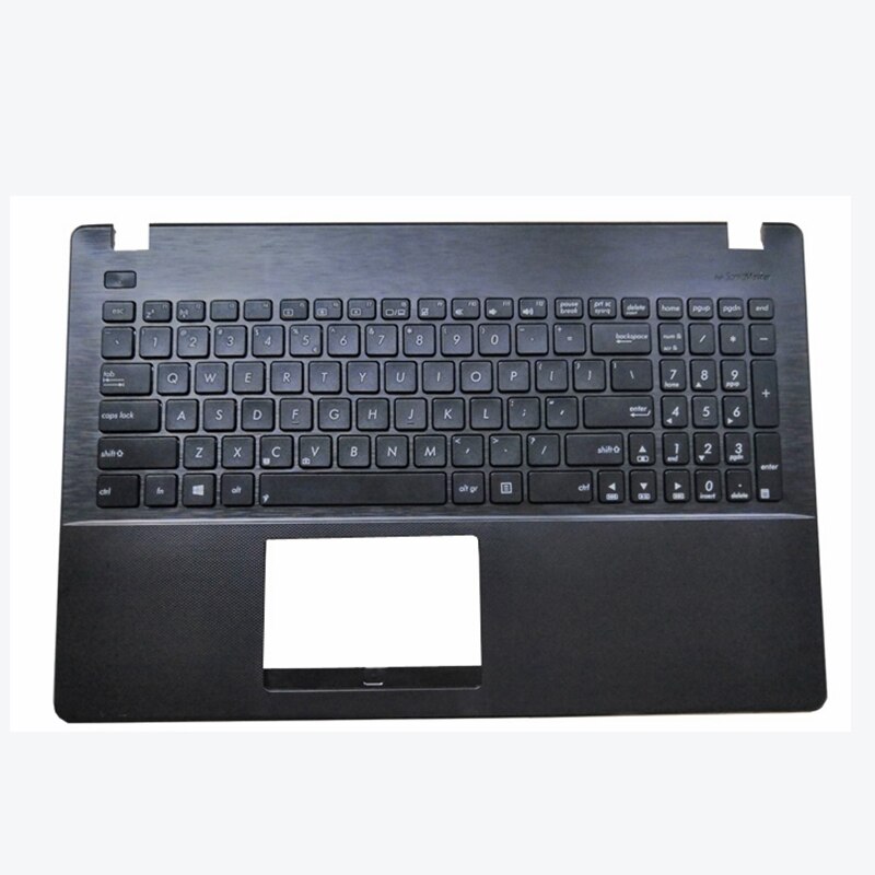 Os til asus  x551 x551c x551m x551s bærbar tastatur sort med håndfladestøtte øverst