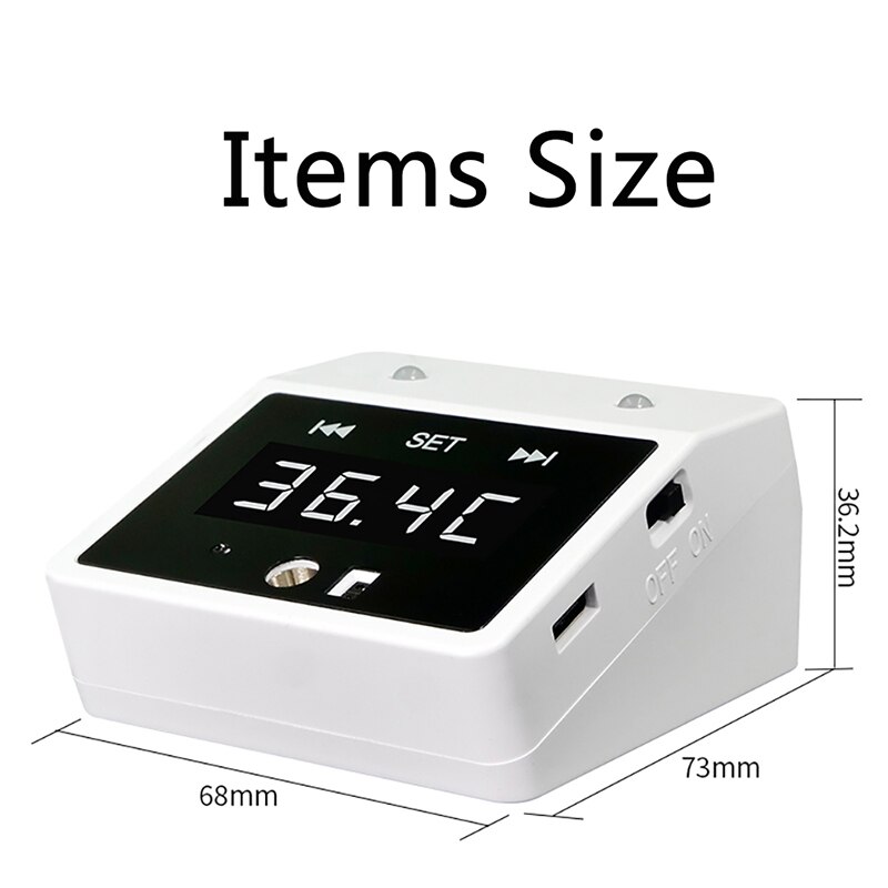 K2 Mini Digitale Non-contact Thermometer Lichaam Thermometer Ir Digitale Infrarood Voorhoofd Muur Thermometer Voor School Office Pub