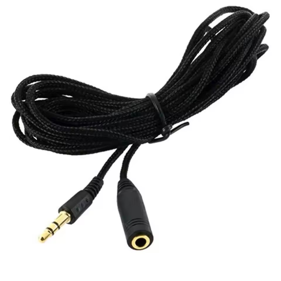 1Stck 5m/3m/1,5m Kopfhörer Verlängerung Kabel 3,5mm Jack Männlich zu Weiblich 3,5mm AUX Kabel Audio- Stereo Verlängerung Kabel Kopfhörer Lautsprecher: 5m