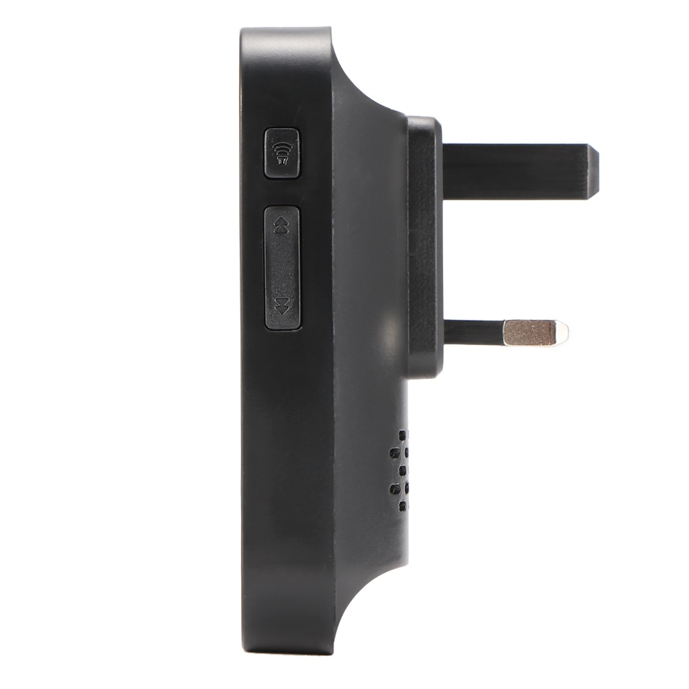 Self Powered Waterproof Wireless DoorBell No Battery EU US AU Plug Smart Door Bell Chime 1 Button 1 Receiver LED Light